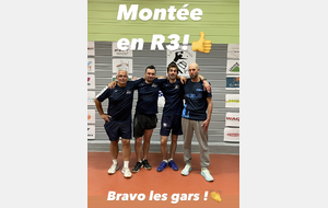Montée en R3 ! 👍😀