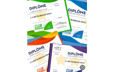 Club labellisé FFTT