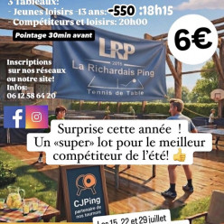 Tournois d’été